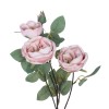 GloboStar® Artificial Garden PINK CLIMBING ROSE BRANCH 21184 Τεχνητό Διακοσμητικό Κλαδί Τριαντάφυλλο Ροζ Y70cm