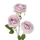 GloboStar® Artificial Garden PURPLE ROSE BRANCH 21194 Τεχνητό Διακοσμητικό Κλαδί Τριαντάφυλλα Μωβ Y66cm GloboStar® Artificial Garden PURPLE ROSE BRANCH 21194 Τεχνητό Διακοσμητικό Κλαδί Τριαντάφυλλα Μωβ Y66cm