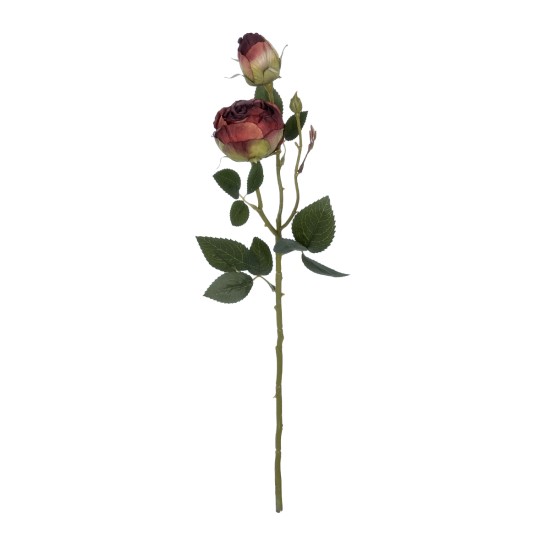 GloboStar® Artificial Garden RED DAMASK CLIMBING ROSE BRANCH 21197 Τεχνητό Διακοσμητικό Κλαδί Τριαντάφυλλο Κόκκινο Y55cm GloboStar® Artificial Garden RED DAMASK CLIMBING ROSE BRANCH 21197 Τεχνητό Διακοσμητικό Κλαδί Τριαντάφυλλο Κόκκινο Y55cm