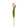 GloboStar® Artificial Garden PINK TULIP BRANCH 21200 Τεχνητό Διακοσμητικό Κλαδί Ροζ Τουλίπα Y37cm
