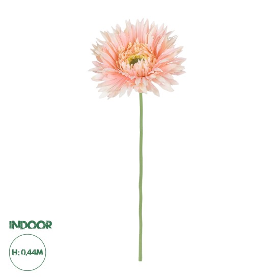 GloboStar® Artificial Garden PINK GERBERA BRANCH 21205 Τεχνητό Διακοσμητικό Κλαδί Ζέρμπερας Ροζ Y44cm GloboStar® Artificial Garden PINK GERBERA BRANCH 21205 Τεχνητό Διακοσμητικό Κλαδί Ζέρμπερας Ροζ Y44cm
