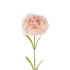 GloboStar® Artificial Garden PALE PING CARNATION BRANCH 21208 Τεχνητό Διακοσμητικό Κλαδί Γαρίφαλο Απαλό Ρόζ Y60cm