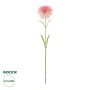 GloboStar® Artificial Garden PING CARNATION BRANCH 21209 Τεχνητό Διακοσμητικό Κλαδί Γαρίφαλο Ρόζ Y60cm
