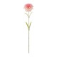 GloboStar® Artificial Garden PING CARNATION BRANCH 21209 Τεχνητό Διακοσμητικό Κλαδί Γαρίφαλο Ρόζ Y60cm
