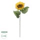 GloboStar® Artificial Garden YELLOW SUNFLOWER BRANCH 21212 Τεχνητό Διακοσμητικό Κλαδί Ηλιοτρόπιο Κίτρινο Y50cm GloboStar® Artificial Garden YELLOW SUNFLOWER BRANCH 21212 Τεχνητό Διακοσμητικό Κλαδί Ηλιοτρόπιο Κίτρινο Y50cm