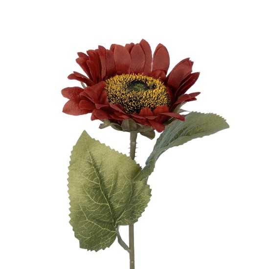 GloboStar® Artificial Garden RED SUNFLOWER BRANCH 21214 Τεχνητό Διακοσμητικό Κλαδί Ηλιοτρόπιο Κόκκινο Y50cm GloboStar® Artificial Garden RED SUNFLOWER BRANCH 21214 Τεχνητό Διακοσμητικό Κλαδί Ηλιοτρόπιο Κόκκινο Y50cm