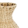 GloboStar® Artificial Garden HAVANA 21223 Διακοσμητικό Πλεκτό Καλάθι Κασπώ Γλάστρα Μπεζ Π22 x M22 x Υ42cm
