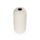 GloboStar® Artificial Garden BLANCO 21247 Διακοσμητική Κεραμική Γλάστρα Γκρι Π18 x Μ18 x Υ16 cm