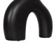 GloboStar® Artificial Garden TOLEDO 21249 Διακοσμητικό Κεραμικό Βάζo Μαύρο Π27 x Μ6 x Υ24 cm GloboStar® Artificial Garden TOLEDO 21249 Διακοσμητικό Κεραμικό Βάζo Μαύρο Π27 x Μ6 x Υ24 cm