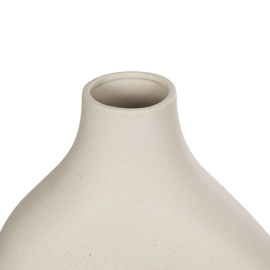 GloboStar® Artificial Garden TOLEDO 21250 Διακοσμητικό Κεραμικό Βάζo Μπεζ Π23 x Μ10 x Υ24 cm GloboStar® Artificial Garden TOLEDO 21250 Διακοσμητικό Κεραμικό Βάζo Μπεζ Π23 x Μ10 x Υ24 cm
