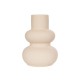 GloboStar® Artificial Garden QUARTZ 21254 Διακοσμητικό Κεραμικό Βάζo Μπεζ Π15 x Μ15 x Υ20 cm GloboStar® Artificial Garden QUARTZ 21254 Διακοσμητικό Κεραμικό Βάζo Μπεζ Π15 x Μ15 x Υ20 cm