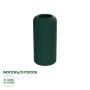GloboStar® Artificial Garden KUTA 21256 Διακοσμητικό Κεραμικό Βάζo Πράσινο Π10 x Μ10 x Υ20 cm