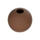 GloboStar® Artificial Garden SANUR 21261 Διακοσμητικό Κεραμικό Βάζo Καφέ Π22 x Μ22 x Υ20cm GloboStar® Artificial Garden SANUR 21261 Διακοσμητικό Κεραμικό Βάζo Καφέ Π22 x Μ22 x Υ20cm