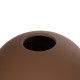 GloboStar® Artificial Garden SANUR 21261 Διακοσμητικό Κεραμικό Βάζo Καφέ Π22 x Μ22 x Υ20cm GloboStar® Artificial Garden SANUR 21261 Διακοσμητικό Κεραμικό Βάζo Καφέ Π22 x Μ22 x Υ20cm