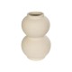 GloboStar® Artificial Garden PEARL 21265 Διακοσμητικό Κεραμικό Βάζo Μπεζ Π13 x Μ13 x Υ21cm GloboStar® Artificial Garden PEARL 21265 Διακοσμητικό Κεραμικό Βάζo Μπεζ Π13 x Μ13 x Υ21cm