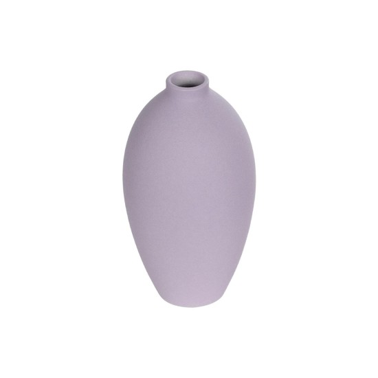 GloboStar® Artificial Garden AMETHYST 21267 Διακοσμητικό Κεραμικό Βάζo Μωβ Π8 x Μ8 x Υ14cm GloboStar® Artificial Garden AMETHYST 21267 Διακοσμητικό Κεραμικό Βάζo Μωβ Π8 x Μ8 x Υ14cm