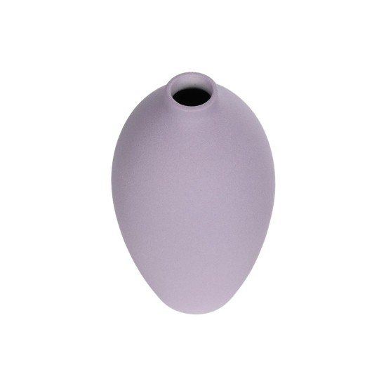 GloboStar® Artificial Garden AMETHYST 21267 Διακοσμητικό Κεραμικό Βάζo Μωβ Π8 x Μ8 x Υ14cm GloboStar® Artificial Garden AMETHYST 21267 Διακοσμητικό Κεραμικό Βάζo Μωβ Π8 x Μ8 x Υ14cm