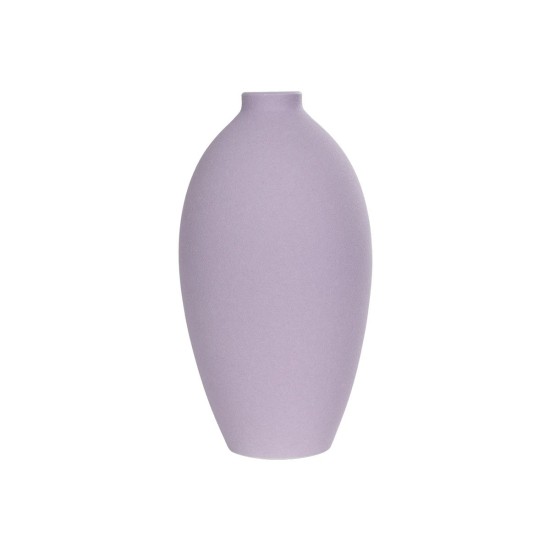 GloboStar® Artificial Garden AMETHYST 21267 Διακοσμητικό Κεραμικό Βάζo Μωβ Π8 x Μ8 x Υ14cm GloboStar® Artificial Garden AMETHYST 21267 Διακοσμητικό Κεραμικό Βάζo Μωβ Π8 x Μ8 x Υ14cm