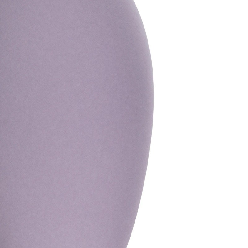 GloboStar® Artificial Garden AMETHYST 21267 Διακοσμητικό Κεραμικό Βάζo Μωβ Π8 x Μ8 x Υ14cm