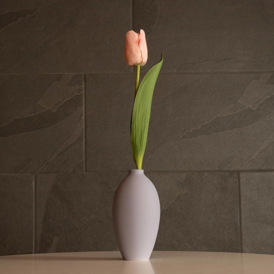 GloboStar® Artificial Garden AMETHYST 21267 Διακοσμητικό Κεραμικό Βάζo Μωβ Π8 x Μ8 x Υ14cm GloboStar® Artificial Garden AMETHYST 21267 Διακοσμητικό Κεραμικό Βάζo Μωβ Π8 x Μ8 x Υ14cm