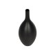 GloboStar® Artificial Garden OLRANDO 21273 Διακοσμητικό Κεραμικό Βάζo Μαύρο Π8 x Μ8 x Υ20cm GloboStar® Artificial Garden OLRANDO 21273 Διακοσμητικό Κεραμικό Βάζo Μαύρο Π8 x Μ8 x Υ20cm
