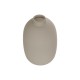 GloboStar® Artificial Garden PHUKET 21276 Διακοσμητικό Κεραμικό Βάζo Καφέ Π10 x Μ10 x Υ15cm