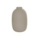 GloboStar® Artificial Garden PHUKET 21276 Διακοσμητικό Κεραμικό Βάζo Καφέ Π10 x Μ10 x Υ15cm