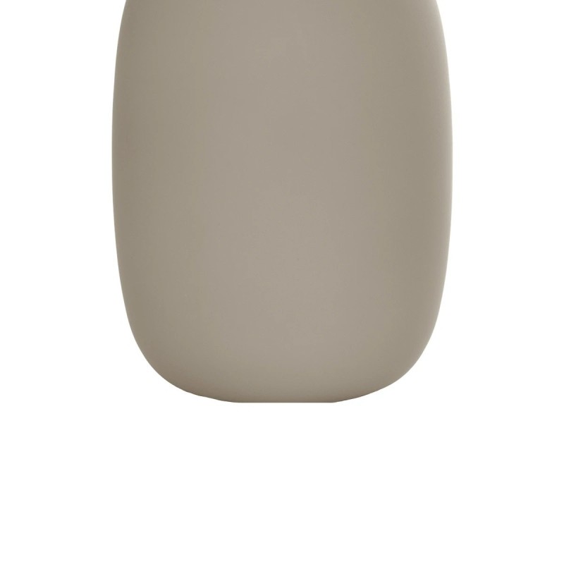 GloboStar® Artificial Garden PHUKET 21276 Διακοσμητικό Κεραμικό Βάζo Καφέ Π10 x Μ10 x Υ15cm