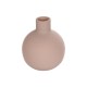GloboStar® Artificial Garden OAHU 21277 Διακοσμητικό Κεραμικό Βάζo Ροζ Π10 x Μ10 x Υ12cm GloboStar® Artificial Garden OAHU 21277 Διακοσμητικό Κεραμικό Βάζo Ροζ Π10 x Μ10 x Υ12cm