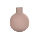 GloboStar® Artificial Garden OAHU 21277 Διακοσμητικό Κεραμικό Βάζo Ροζ Π10 x Μ10 x Υ12cm GloboStar® Artificial Garden OAHU 21277 Διακοσμητικό Κεραμικό Βάζo Ροζ Π10 x Μ10 x Υ12cm