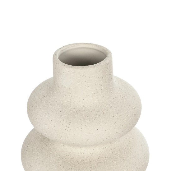 GloboStar® Artificial Garden THAILAND 21278 Διακοσμητικό Κεραμικό Βάζo Μπεζ Π14 x Μ14 x Υ21cm GloboStar® Artificial Garden THAILAND 21278 Διακοσμητικό Κεραμικό Βάζo Μπεζ Π14 x Μ14 x Υ21cm