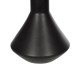 GloboStar® Artificial Garden CANNOLI 21280 Διακοσμητικό Κεραμικό Βάζo Μαύρο Π13 x Μ13 x Υ20cm
