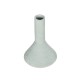 GloboStar® Artificial Garden TANAH 21282 Διακοσμητικό Κεραμικό Βάζo Γκρι Π13 x Μ13 x Υ20cm GloboStar® Artificial Garden TANAH 21282 Διακοσμητικό Κεραμικό Βάζo Γκρι Π13 x Μ13 x Υ20cm