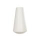 GloboStar® Artificial Garden CONSOLI 21287 Διακοσμητικό Κεραμικό Βάζο Μπεζ Μ14 x Π14 x Υ25cm