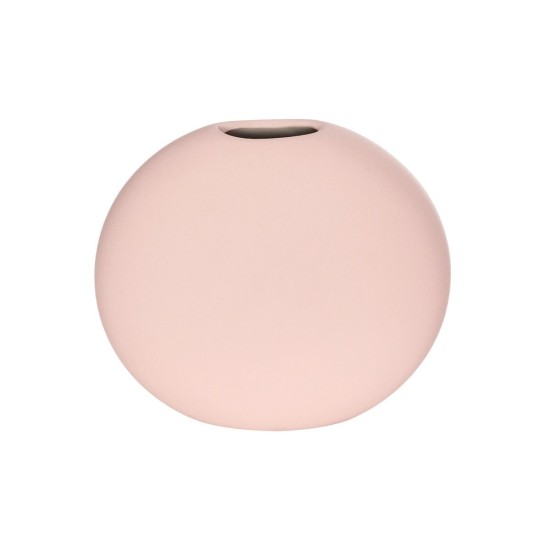 GloboStar® Artificial Garden SICILY 21289 Διακοσμητικό Κεραμικό Βάζo Ροζ Π15 x Μ15 x Υ14cm GloboStar® Artificial Garden SICILY 21289 Διακοσμητικό Κεραμικό Βάζo Ροζ Π15 x Μ15 x Υ14cm