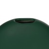 GloboStar® Artificial Garden MENORCA 21292 Διακοσμητικό Κεραμικό Βάζo Πράσινο Π15 x Μ15 x Υ14cm
