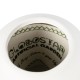 GloboStar® Artificial Garden NOUVEAU 21293 Διακοσμητικό Κεραμικό Βάζo Λευκό Π8 x Μ8 x Υ16cm