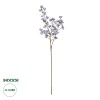 GloboStar® Artificial Garden TAKASAGO CHERRY BLOSSOM 21294 Τεχνητό Διακοσμητικό Κλαδί Λιλά Κερασιάς Μ25 x Π10 x Υ81cm