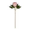 GloboStar® Artificial Garden PINK KING FLOWER BRANCH 21300 Τεχνητό Διακοσμητικό Κλαδί KING FLOWER Ρόζ Y70cm