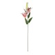 GloboStar® Artificial Garden PINK LILY BRANCH 21313 Τεχνητό Διακοσμητικό Κλαδί Ροζ Κρίνο Y106cm GloboStar® Artificial Garden PINK LILY BRANCH 21313 Τεχνητό Διακοσμητικό Κλαδί Ροζ Κρίνο Y106cm