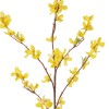 GloboStar® Artificial Garden YELLOW WINDER JASMIN BRANCH 21321 Τεχνητό Διακοσμητικό Κίτρινο Κλαδί Γιασεμί Y92cm