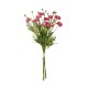 GloboStar® Artificial Garden PINK CHRYSANTHEMUM BOUQUET 21328 Τεχνητό Διακοσμητικό Μπουκέτο Ροζ Χρυσάνθεμο Y50cm