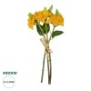 GloboStar® Artificial Garden YELLOW SEDUM BOUQUET 21348 Τεχνητό Διακοσμητικό Μπουκέτο Κίτρινο Σέδο Y30cm
