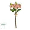 GloboStar® Artificial Garden SALMON PINK SEDUM BOUQUET 21350 Τεχνητό Διακοσμητικό Μπουκέτο Ροζ Σέδο Y30cm