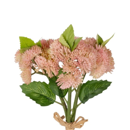 GloboStar® Artificial Garden SALMON PINK SEDUM BOUQUET 21350 Τεχνητό Διακοσμητικό Μπουκέτο Ροζ Σέδο Y30cm GloboStar® Artificial Garden SALMON PINK SEDUM BOUQUET 21350 Τεχνητό Διακοσμητικό Μπουκέτο Ροζ Σέδο Y30cm