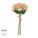 GloboStar® Artificial Garden SALMON PINK HYACINTH BOUQUET 21355 Τεχνητό Διακοσμητικό Μπουκέτο Ροζ Υάκυνθος Y30cm