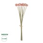 GloboStar® Artificial Garden PINK DANDELION BOUQET 21359 Τεχνητό Διακοσμητικό Ταραξάκο Μπουκέτο Y54cm