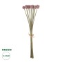 GloboStar® Artificial Garden PURPLE DANDELION BOUQET 21360 Τεχνητό Διακοσμητικό Ταραξάκο Μπουκέτο Y54cm