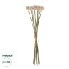 GloboStar® Artificial Garden PALE PINK DANDELION BOUQET 21361 Τεχνητό Διακοσμητικό Ταραξάκο Μπουκέτο Y54cm