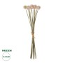 GloboStar® Artificial Garden PALE PINK DANDELION BOUQET 21361 Τεχνητό Διακοσμητικό Ταραξάκο Μπουκέτο Y54cm